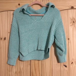 Free people love this city collared sweater